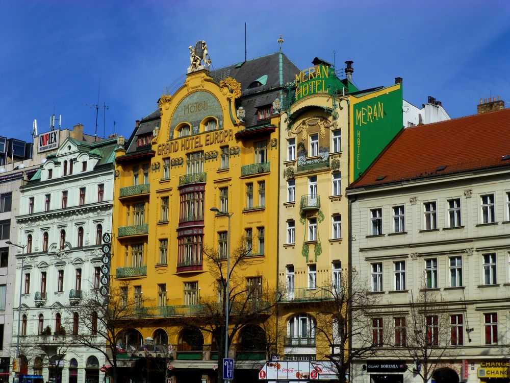 Prague Street View by Naomi